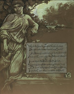 The Vine by Elihu Vedder Oil Painting