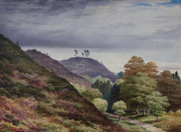 Cofton Hill  by Elijah Walton - Hand-Painted Oil Painting Reproduction