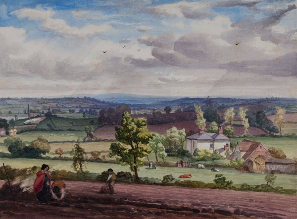 Main Product Photo of Low Hill  Painting by Elijah Walton