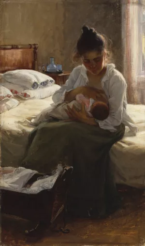 Mother by Elin Danielson-Gambogi Oil Painting