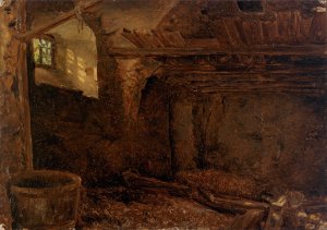 Interior by Eliphalet Fraser Andrews Oil Painting