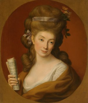 Portrait Of Elisabeta Potocka by Elisabeth-Louise Vigee Le Brun Oil Painting