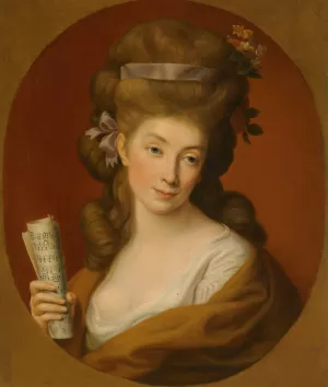 Portrait Of Elisabeta Potocka by Elisabeth-Louise Vigee Le Brun Oil Painting