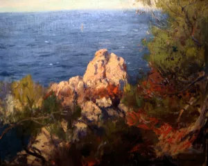 Acantilados by Eliseo Meifren I Roig Oil Painting