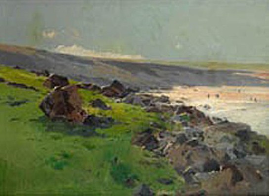 Mar de la Plata by Eliseo Meifren I Roig - Hand-Painted Oil Painting Reproduction