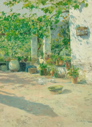 Pleno sol by Eliseo Meifren y Roig Oil Painting