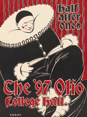 Half after one, the '97 Olio College hall by Elisha Brown Bird Oil Painting