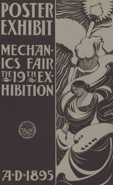 Poster exhibit, Mechanics Fair, the 19th exhibition  by Elisha Brown Bird - Hand-Painted Oil Painting Reproduction