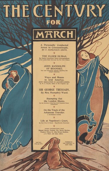 The century for March  by Elisha Brown Bird - Hand-Painted Oil Painting Reproduction