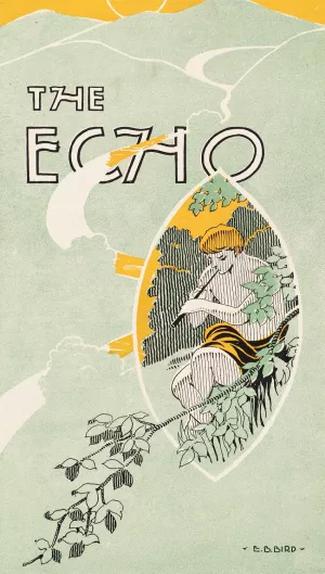 The Echo, Chicago, October 1, 1895 by Elisha Brown Bird Oil Painting