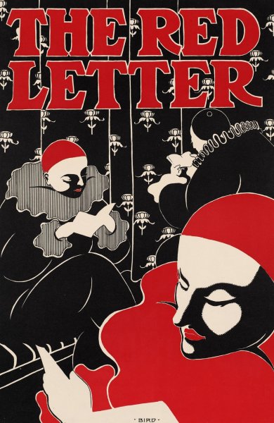The Red Letter  by Elisha Brown Bird - Hand-Painted Oil Painting Reproduction