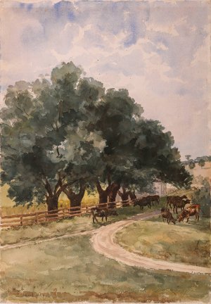 Richmond by Elizabeth Boott Duveneck Oil Painting