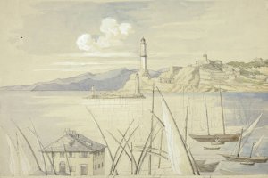 Genoa from the Croce di Malta by Elizabeth Murray Oil Painting