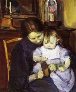 The New Shoe also known as Le Soulier Neuf by Elizabeth Nourse Oil Painting