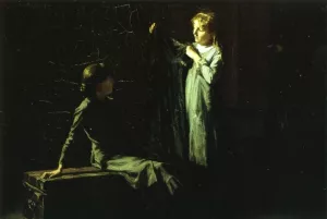 Grandmother's Garret by Elizabeth Rebecca Coffin Oil Painting