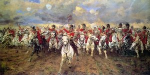 Scotland Forever! by Elizabeth Thompson Oil Painting