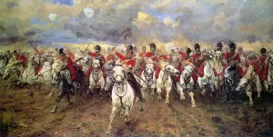 Scotland Forever! by Elizabeth Thompson Oil Painting