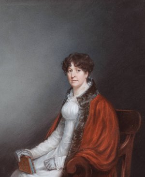 Lady William Cavendish-Bentinck by Ellen Sharples Oil Painting