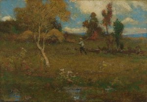 Return from the Farm by Elliott Daingerfield Oil Painting