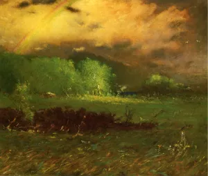 Storm Breaking Up by Elliott Dangerfield Oil Painting