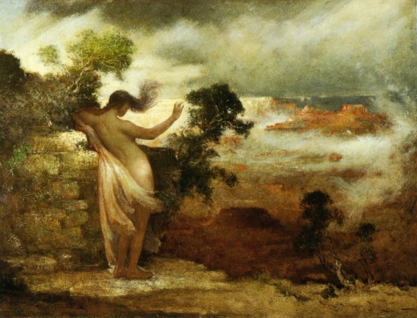 The Spirit of the Storm by Elliott Dangerfield - Hand-Painted Oil Painting Reproduction