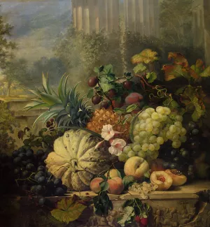 Fruit Painted from Nature by Eloise Harriet Stannard - Oil Painting Reproduction