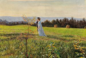 Ein Sommertag by Emanuel Baschny Oil Painting