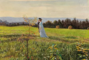 Ein Sommertag by Emanuel Baschny Oil Painting