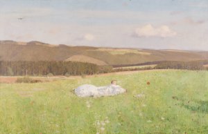 Sommeridyll Oil painting by Emanuel Baschny