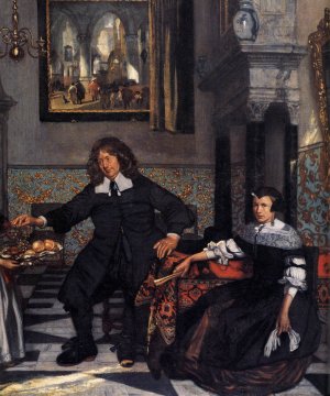 Portrait of a Family in an Interior Detail