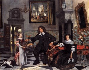 Portrait of a Family in an Interior