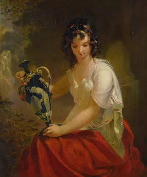 Nydia, The Blind Girl Of Pompeii by Emanuel Gottlieb Leutze Oil Painting