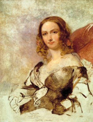 The Countess by Emanuel Gottlieb Leutze Oil Painting