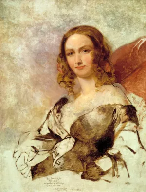 The Countess by Emanuel Gottlieb Leutze Oil Painting
