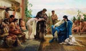 The Slave Merchant by Emanuel Stanek Oil Painting
