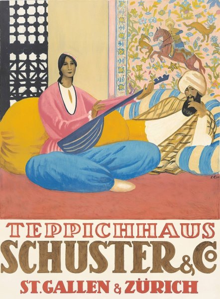 Main Product Photo of Teppich-Haus, Schuster and Co  Painting by Emil Cardinaux