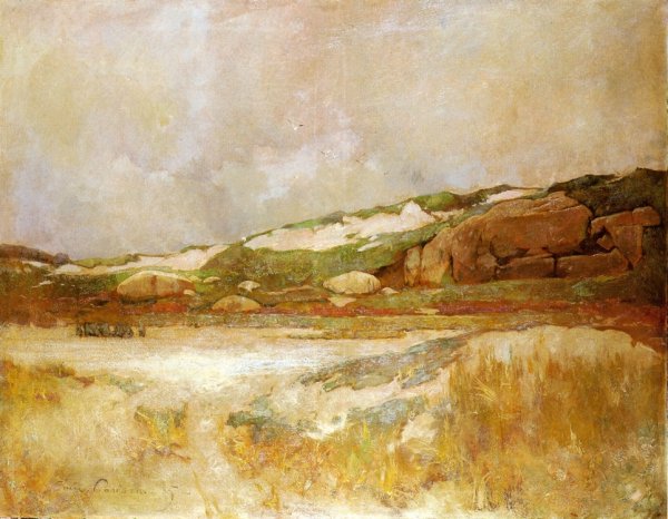 Cape Ann Sands by Emil Carlsen - Hand-Painted Oil Painting Reproduction
