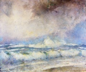 Meeting of the Seas by Emil Carlsen Oil Painting