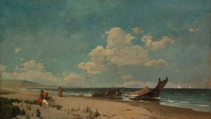 Nantasket Beach by Emil Carlsen Oil Painting