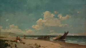 Nantasket Beach by Emil Carlsen Oil Painting