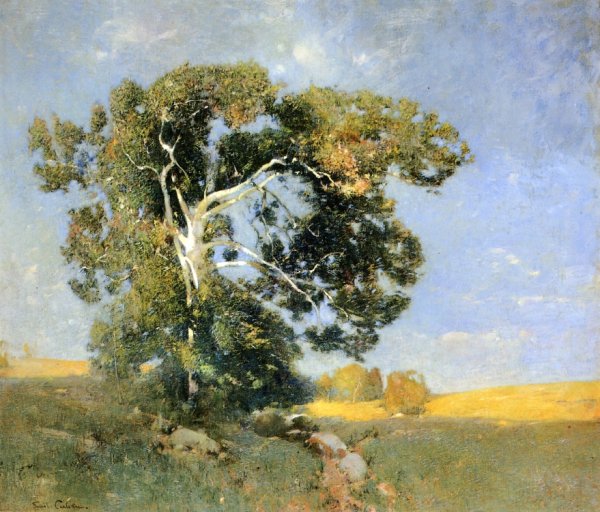 Old Sycamore by Emil Carlsen - Hand-Painted Oil Painting Reproduction