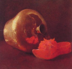 Ruby Reflection by Emil Carlsen Oil Painting