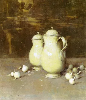 The Leeds Jug by Emil Carlsen Oil Painting