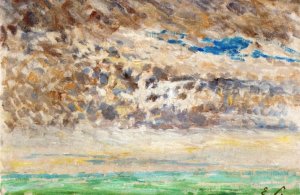 Sky Study by Emil Claus Oil Painting