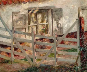 The Gate by Emil Claus - Oil Painting Reproduction