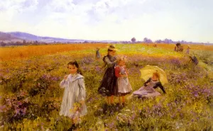 Summers Day by Emil Czech - Oil Painting Reproduction