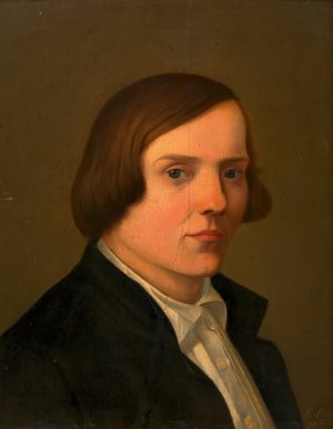 Selbstbildnis Emil Heinrich Bauch by Emil Heinrich Bauch Oil Painting