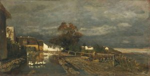 After the Storm by Emil Jakob Schindler Oil Painting