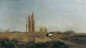 An der Thaya bei Lundenburg by Emil Jakob Schindler Oil Painting