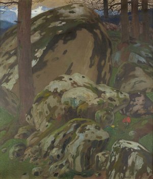 Dachstein by Emil Orlik Oil Painting